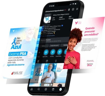 Mockup Clínica Vivere Miquel Calmon